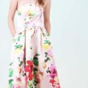 Floral gown